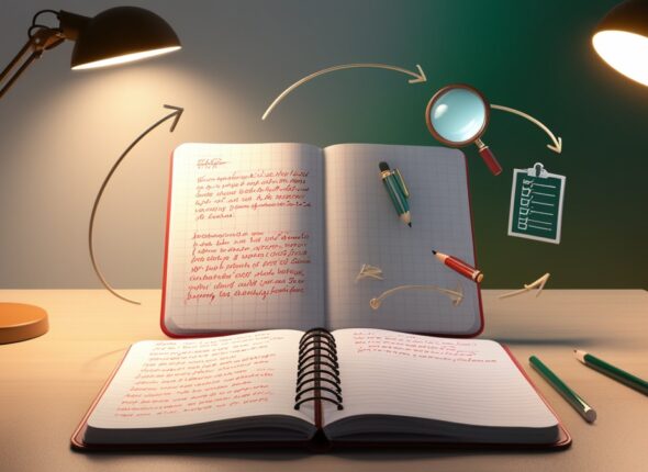 Leonardo_Phoenix_09_A_3Dstyle_banner_featuring_an_open_noteboo_0