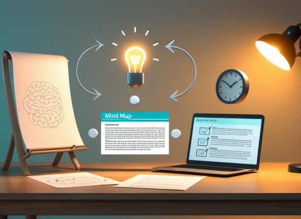 Leonardo_Phoenix_09_A_3Dstyle_banner_showing_a_wooden_desk_wit_1