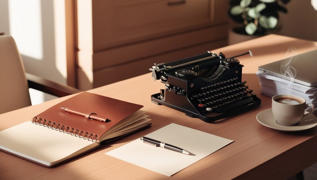 Leonardo_Phoenix_09_A_cozy_warmtoned_desktop_setup_featuring_a_0